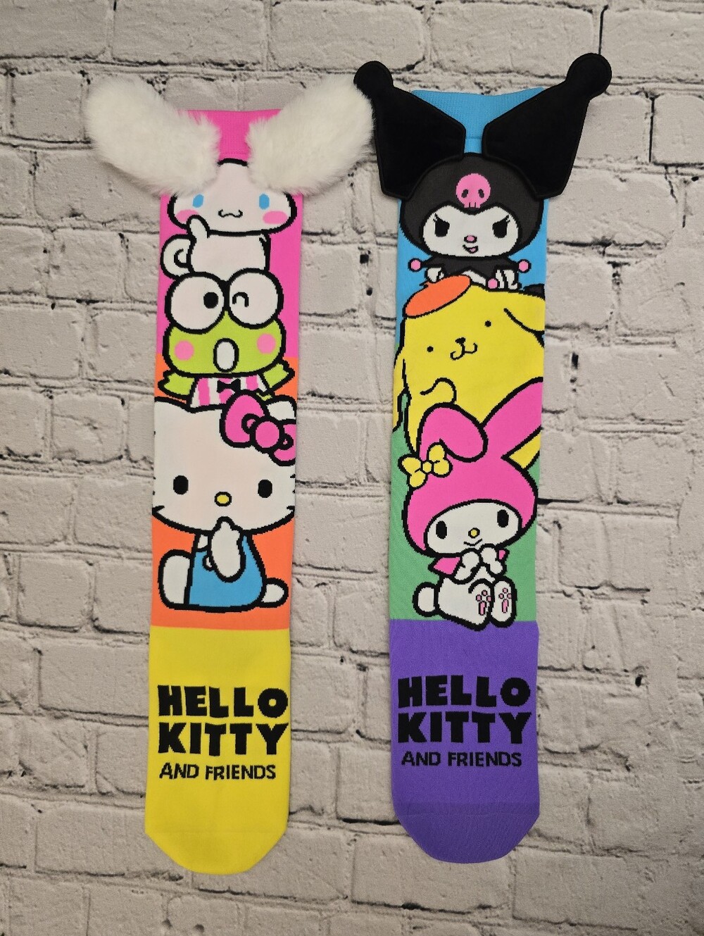 Sanrio X Madmia 3D Hello Kitty & Friends Knee Socks